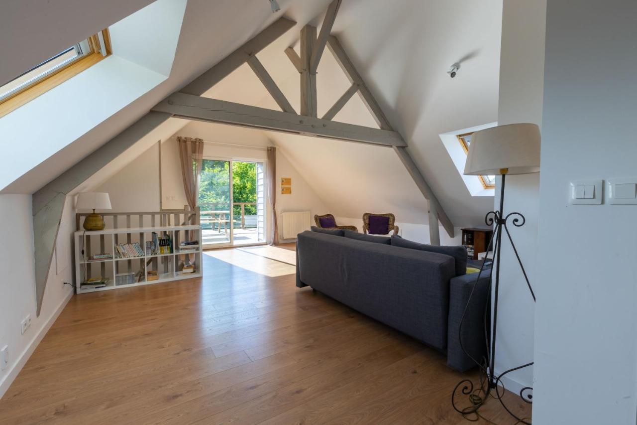 Appartement Des Grands Champs Avec Terrasse Saint-Aignan  Esterno foto