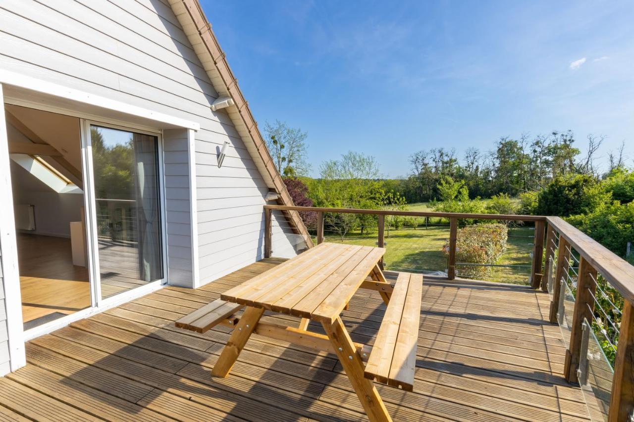 Appartement Des Grands Champs Avec Terrasse Saint-Aignan  Esterno foto